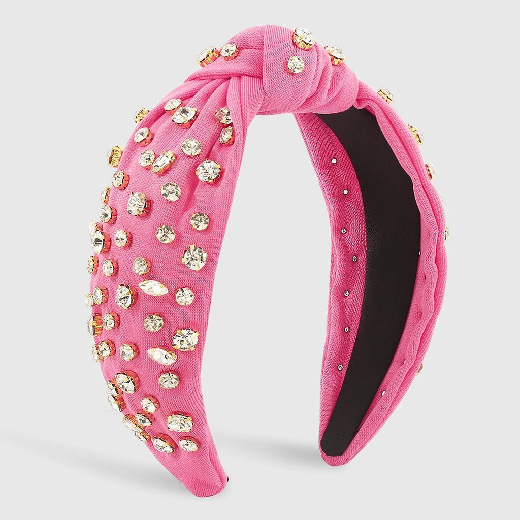 "Constance" Velvet and Rhinestones Headband