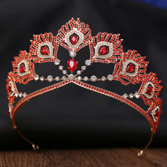 "Marcelline" Rhinestone Tiara