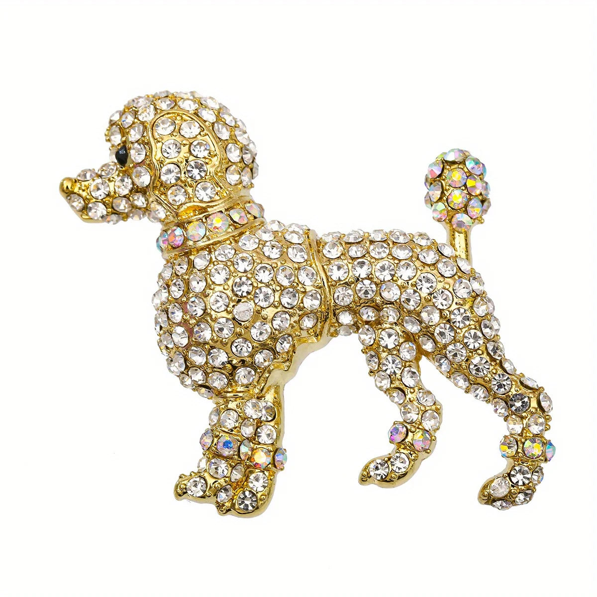 "Ellistra" Poodle Brooch