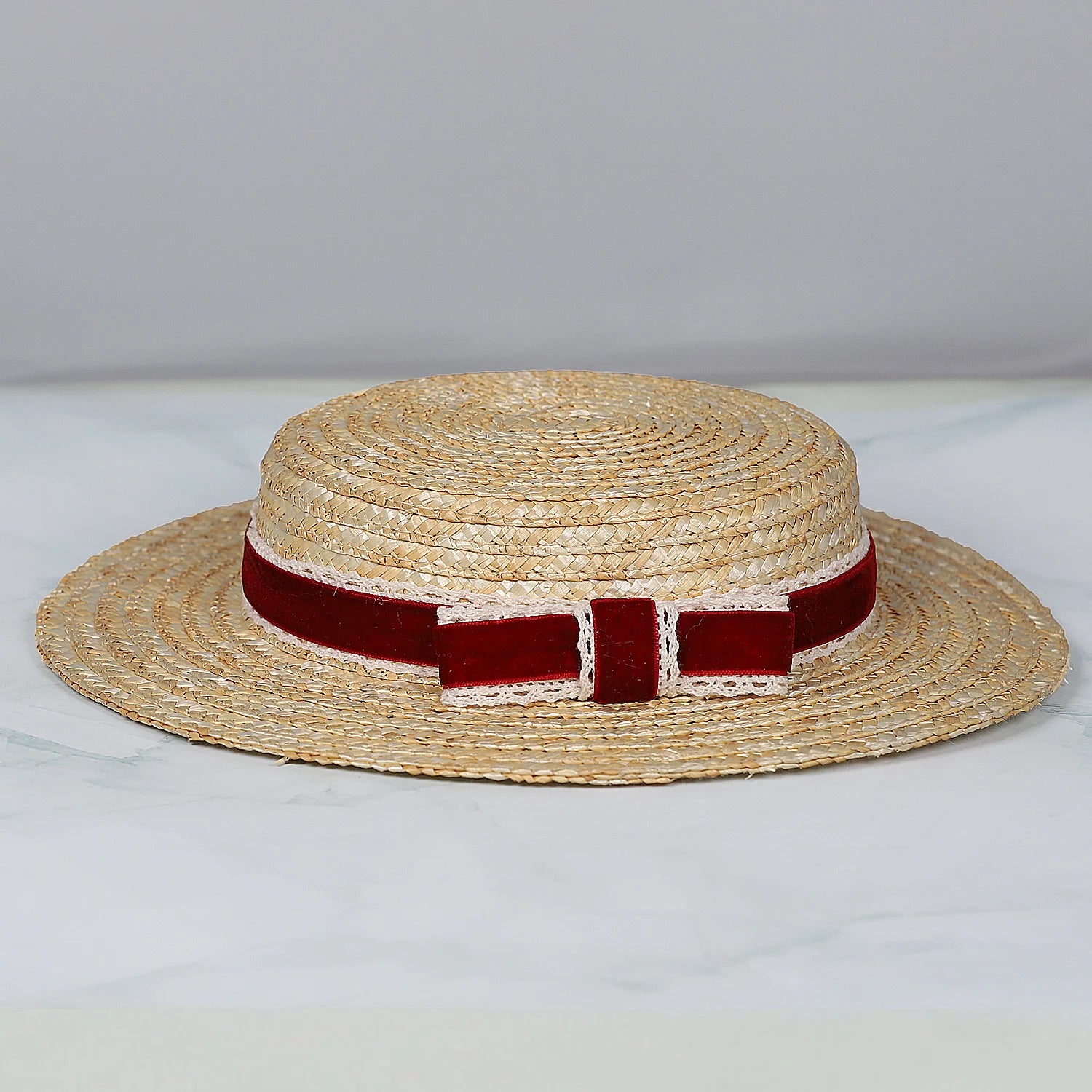 "Buster" Pork Pie Straw Hat