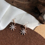 "Antheline" Star Earrings width=100 