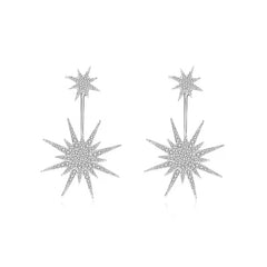 "Octavia" Eight Star Earrings