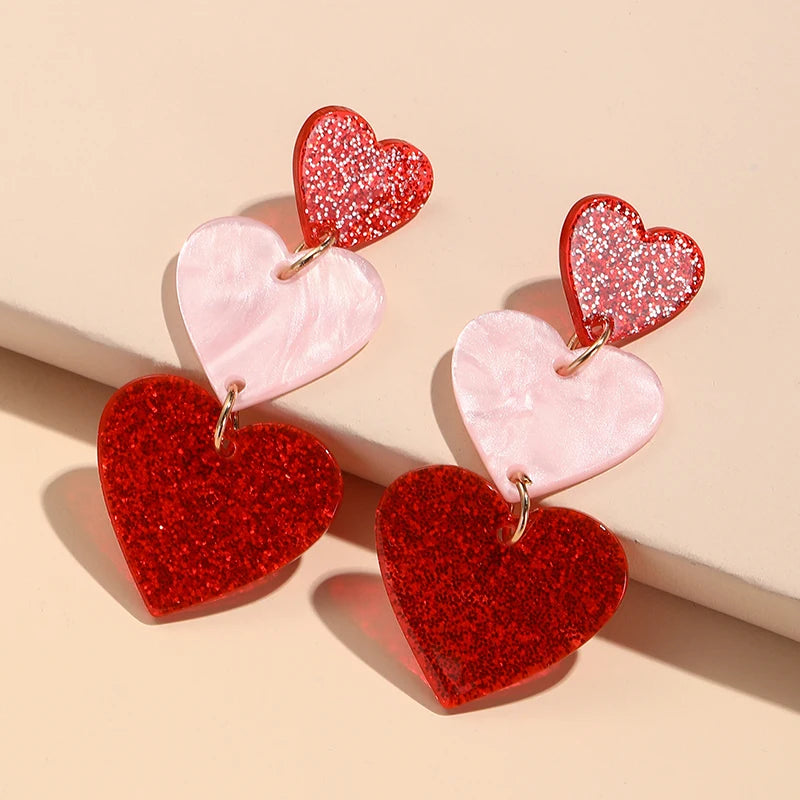 "Wynthera" Heart Earrings