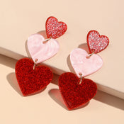 "Wynthera" Heart Earrings width=100 