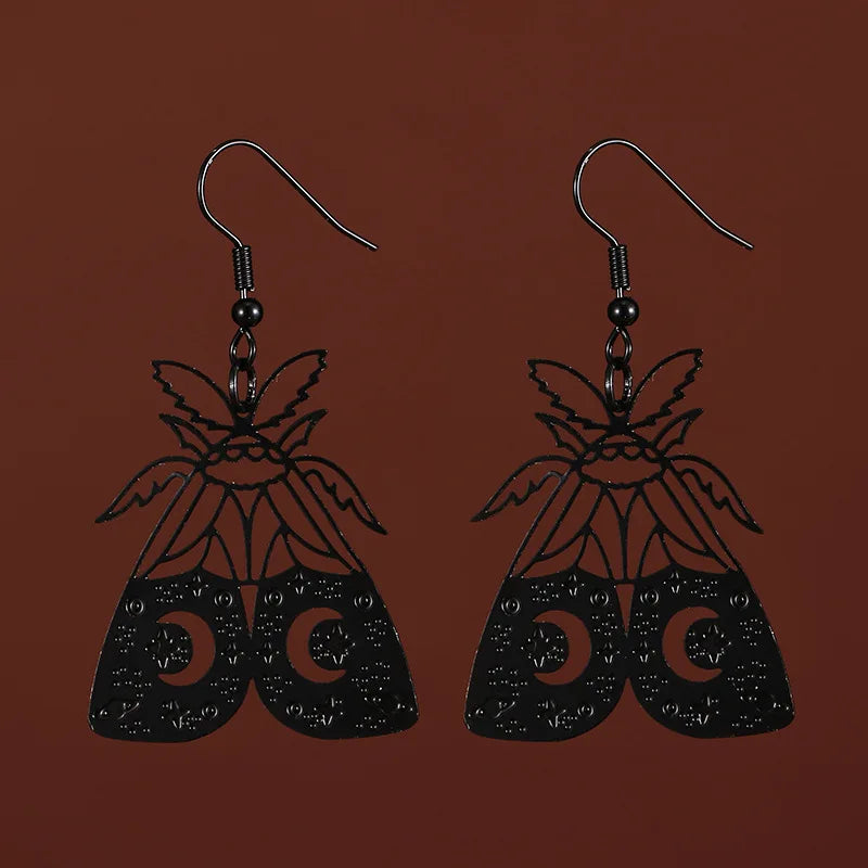 "Luminisse" Moth Earrings Collection