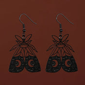"Luminisse" Moth Earrings Collection width=100 