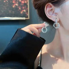 "Crescenda" Dangle Earrings