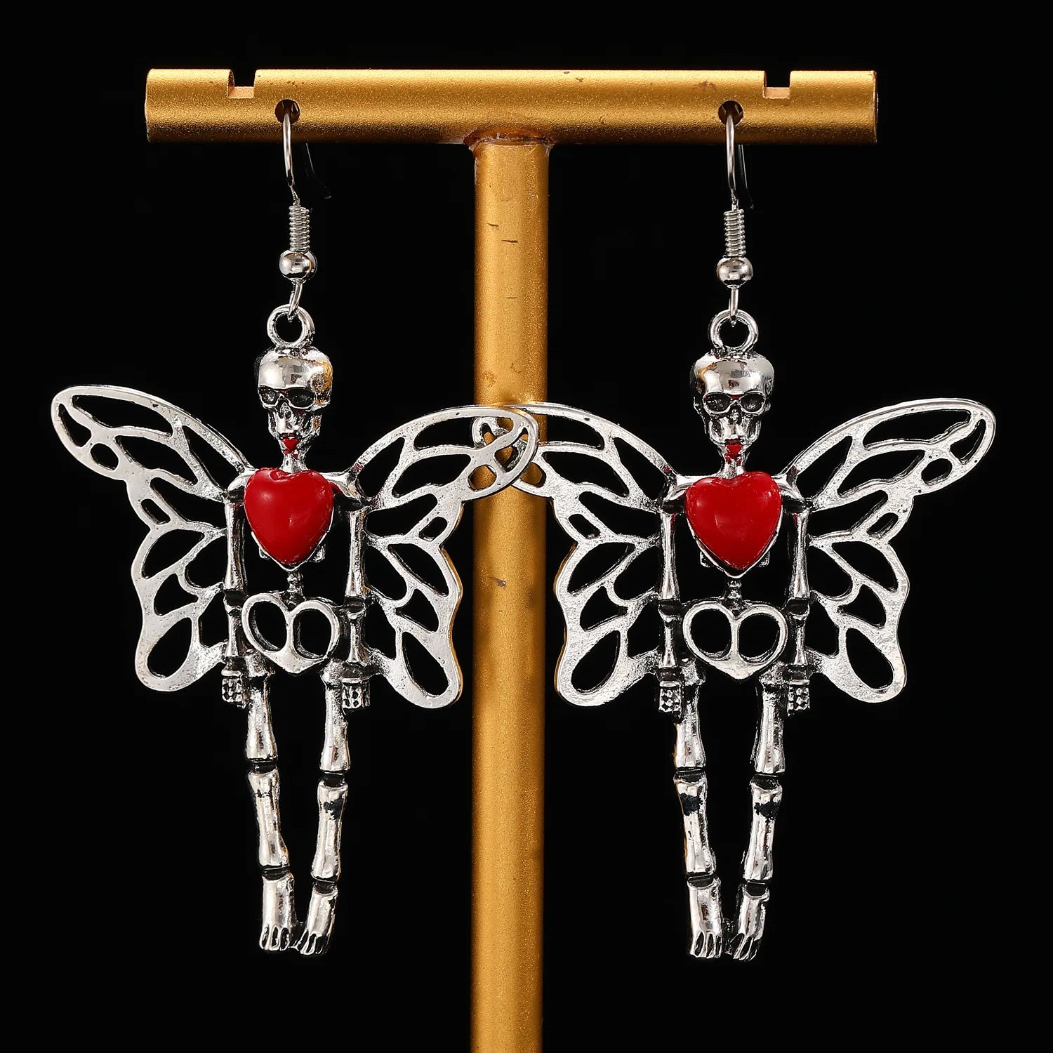 "Corlinne" Spider Bat Earrings