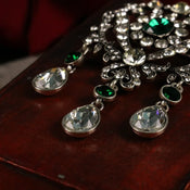 "Praetia" Court Rhinestone Brooch width=100 