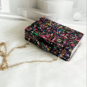 "Chromara" Color Flap Clutch width=100 