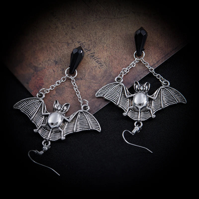 "Imharis" Bat Earrings