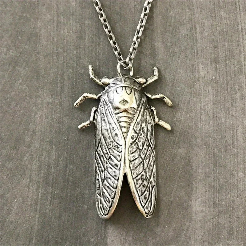 "Itzalisse" Insect Pendant Necklace