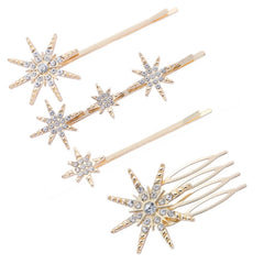 "Aureline" Bridal Hair Barrettes