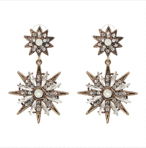 "Florayne" Starburst Earrings