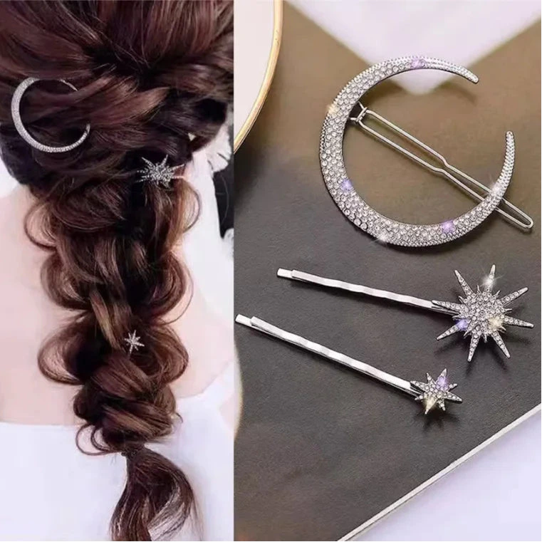 "Stella" Barrette & Hairpin Pin