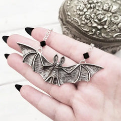 "Hexoria" Cross Bat Choker