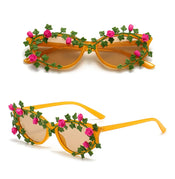"Floria" Flower Cat-Eye width=100 