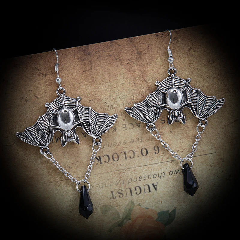"Imharis" Bat Earrings