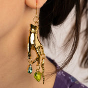 "Yolitza" Sun Earrings width=100 