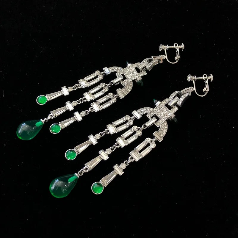 "Celestique" Tassel Deco Earrings