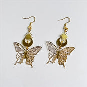 "Luminisse" Moth Earrings Collection width=100 