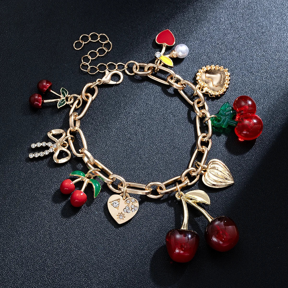 "Andryssa" Cherry Bracelet