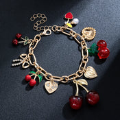 "Andryssa" Cherry Bracelet width=100 