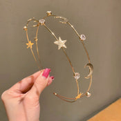 "Ocelira" Moon Star Hairband width=100 