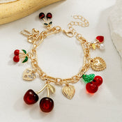 "Andryssa" Cherry Bracelet width=100 