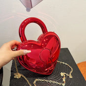 "Drusina" Heart Padlock Handbag width=100 