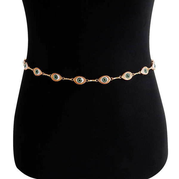 "Saphenisse" Wide Eye Waist Belt