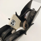 "Cateline" Bat Crossbody Bag width=100 