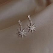 "Antheline" Star Earrings width=100 