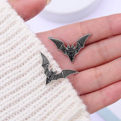 "Briswyn" Gothic Bat Brooch width=100 