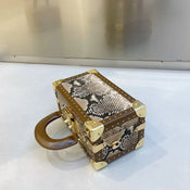 "Petronelle" Stone Box Bag width=100 