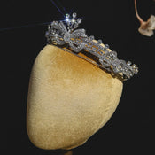 "Coronetta" Rhinestone Bridal Crown width=100 