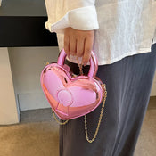 "Drusina" Heart Padlock Handbag width=100 