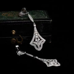 "Crescenda" Dangle Earrings