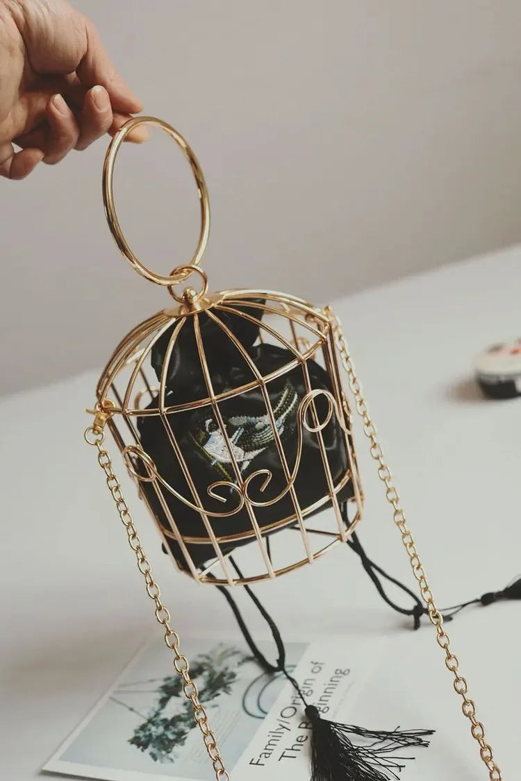 "Avery" Birdcage Bag
