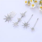 "Aureline" Bridal Hair Barrettes width=100 