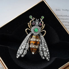 "Melitta" Luxury Bee Brooch