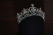 "Pomona" Heart Shape Tiara width=100 