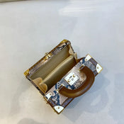 "Petronelle" Stone Box Bag width=100 