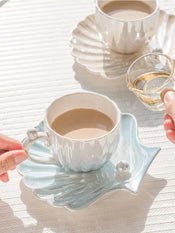 "Nerissa" Shell Art Mug width=100 