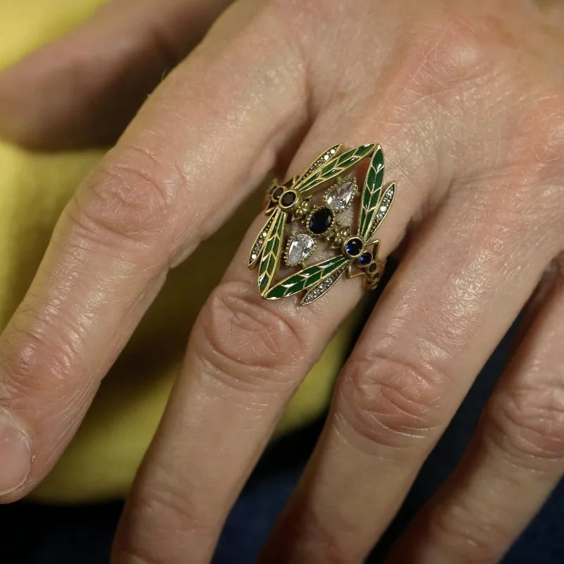 "Fairwynne" Dragonfly ring