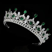 "Emeraluna" Pageant Queen Diadem width=100 