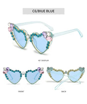 "Renata" Cat Eye Sunglasses width=100 