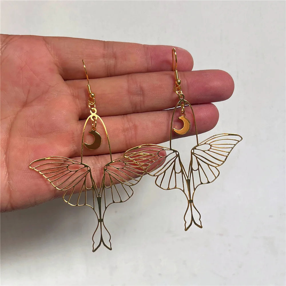 "Luminisse" Moth Earrings Collection