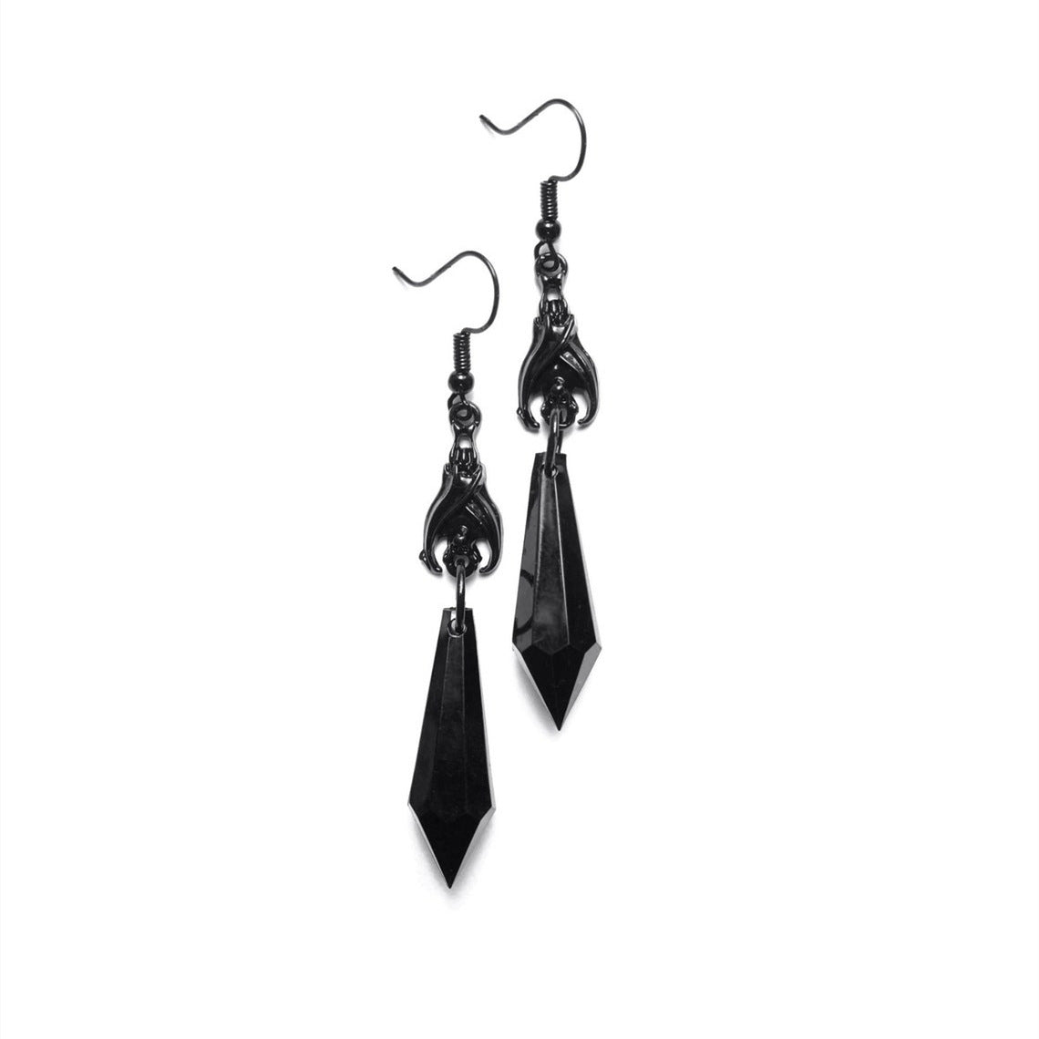 "Galenyra" Bat Earrings