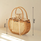 "Rattania" Rattan Picnic Clutch width=100 